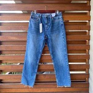 NWT Topshop high waisted straight leg jeans